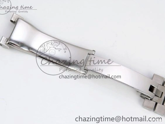 MiroTime 0108 DayDate 40 SS JDF 904L Steel White Roman Dial on President Bracelet VR3255 V3 (Gain Weight) Resilient 1424